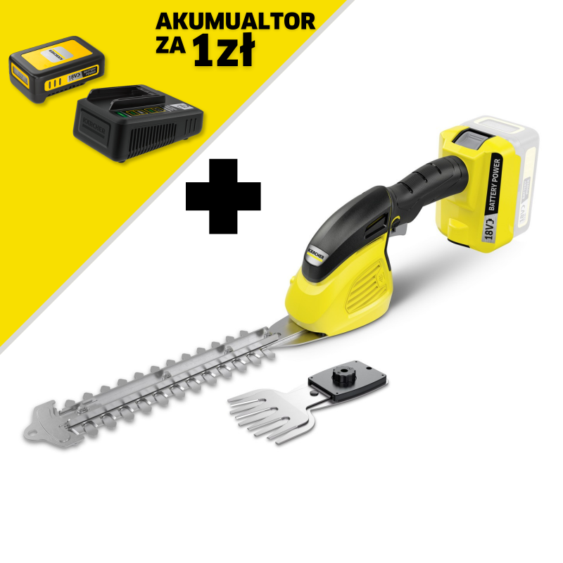 GSH 18-20 BATTERY NOŻYCE AKUMULATOROWE WERSJA BEZ AKUMULATORA 1.444-200.0