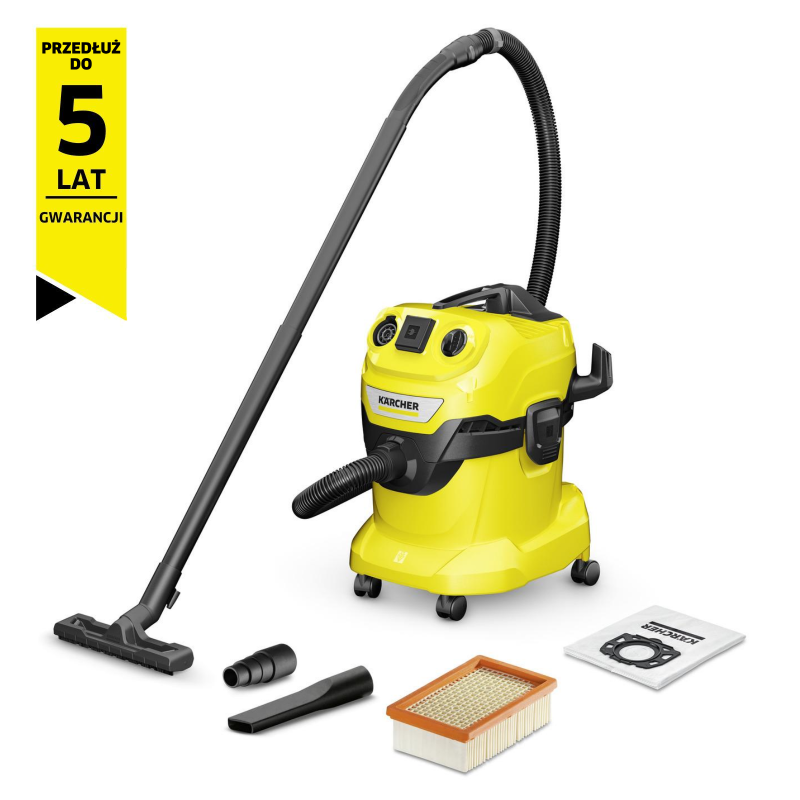 Odkurzacz uniwersalny na mokro i sucho WD 4 P V-20/5/22 KARCHER 1.628-272.0