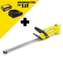 HGE 2-18 Akumulatorowe nożyce do żywopłotu, Karcher 1.445-600.0
