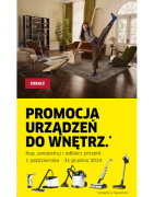 Promocja urządzeń do czyszczenia wnętrz