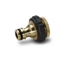 Mosiężny adapter na kran G¾ z redukcją G½ 2.645-013.0